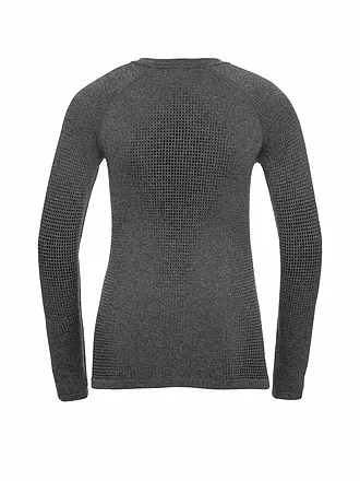 ODLO | Damen Funktionsshirt WARM ECO Baselayer | grau