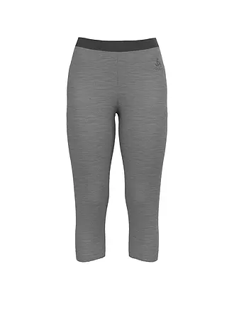 ODLO | Damen Hose Merino 200 3/4 | grau