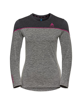 ODLO | Damen Unterzieh Shirt Revelstoke Performance Wool Warm | blau