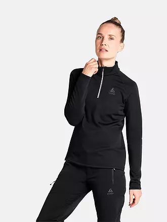 ODLO | Damen Unterzieh Zipshirt Besso Mid Layer | türkis