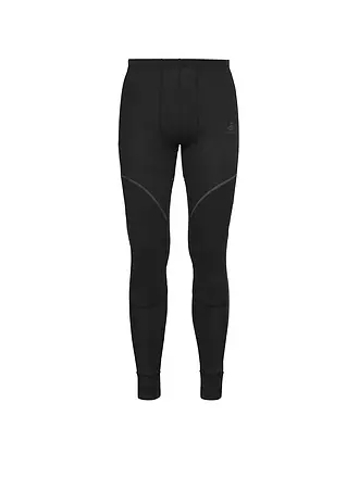 ODLO | Herren Funktionshose ACTIVE X-WARM ECO Base Layer | schwarz