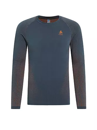 ODLO | Herren Funktionsshirt WARM ECO Baselayer | dunkelblau