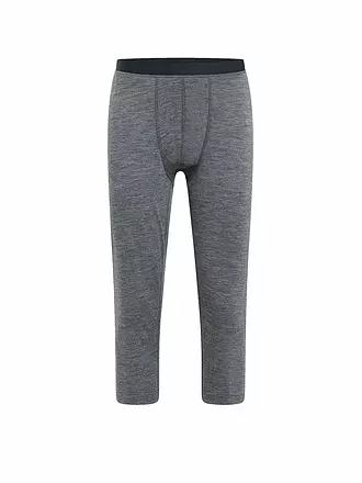 ODLO | Herren Hose Merino 200 3/4 | hellgrau