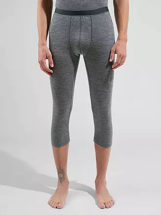 ODLO | Herren Hose Merino 200 3/4 | hellgrau