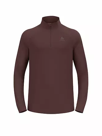 ODLO | Herren Laufshirt Essentials Ceramiwarm | dunkelrot