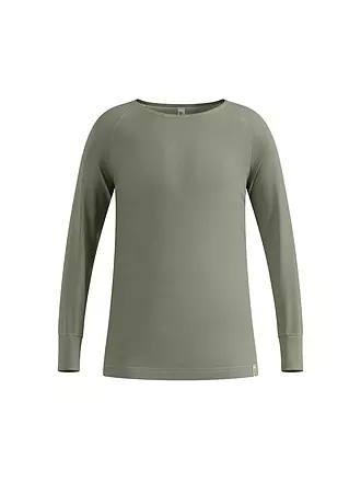 ODLO | Kinder Unterziehshirt Active Warm | silber