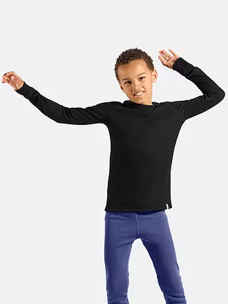 ODLO | Kinder Unterziehshirt Active Warm | schwarz