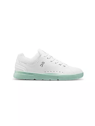 ON | Damen Freizeitschuhe The Roger Advantage WHITE WOODROSE | weiss