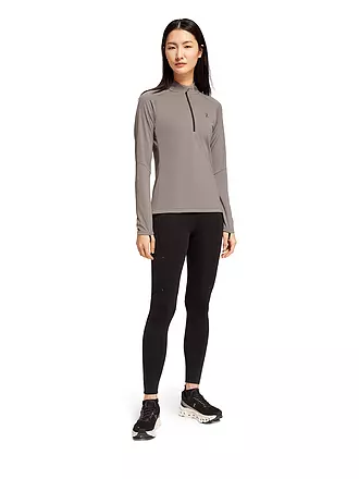 ON | Damen Funktions Zipshirt Climate | kupfer