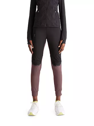 ON | Damen Laufhose Running-Pant | schwarz