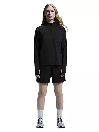 ON | Damen Laufjacke Trail Breaker | schwarz