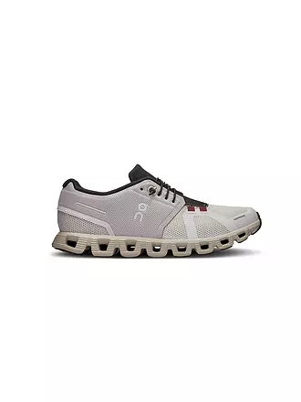 ON | Damen Laufschuhe Cloud 5 BLACK / WHITE | grau