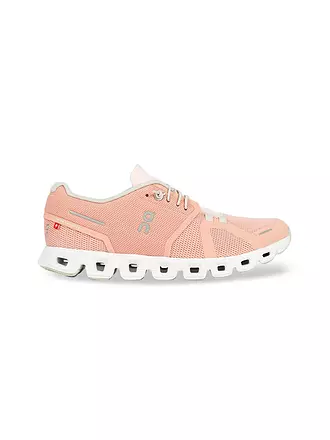 ON | Damen Laufschuhe Cloud 5 DENIM / WHITE | rosa