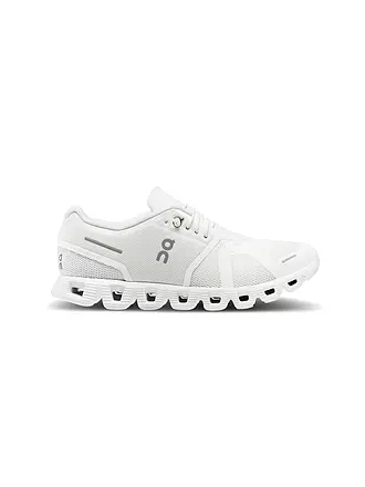 ON | Damen Laufschuhe Cloud 5 NIMBUS ALLOY | weiss