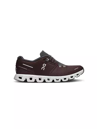 ON | Damen Laufschuhe Cloud 5 PEARL FROST | rot