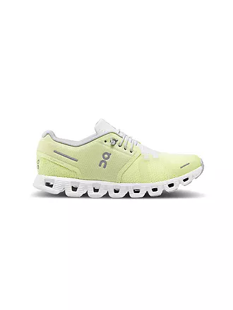 ON | Damen Laufschuhe Cloud 5 PEARL / WHITE | gelb