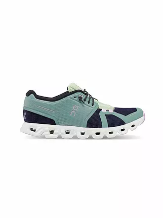 ON | Damen Laufschuhe Cloud 5 Push FIJI ROSE | grün