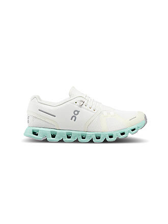ON | Damen Laufschuhe Cloud 5 UNDYED WHITE CREEK | weiss
