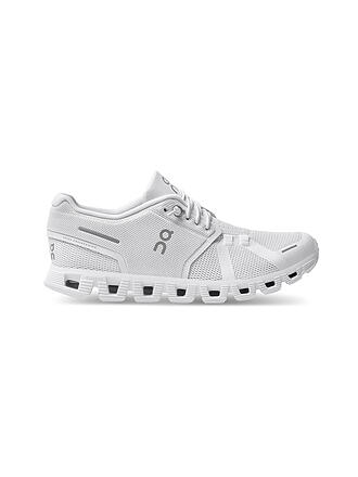 ON | Damen Laufschuhe Cloud 5 UNDYED WHITE | weiss