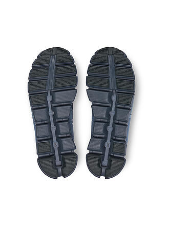 ON | Damen Laufschuhe Cloud 5 Waterproof ALL BLACK | blau