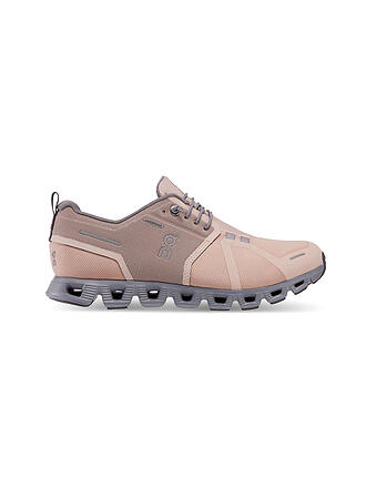 ON | Damen Laufschuhe Cloud 5 Waterproof OLIVE / BLACK | rosa
