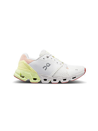 ON | Damen Laufschuhe Cloudflyer 4 WHITE HAY | weiss