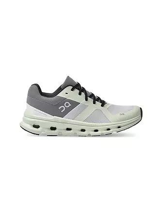 ON | Damen Laufschuhe Cloudrunner FROST ALOE | weiss