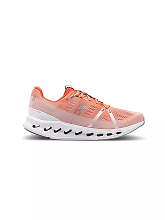 ON | Damen Laufschuhe Cloudsurfer WHITE SAND | orange