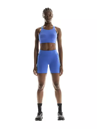 ON | Damen Laufshort Performance | blau