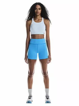 ON | Damen Laufshorttight Performance | blau
