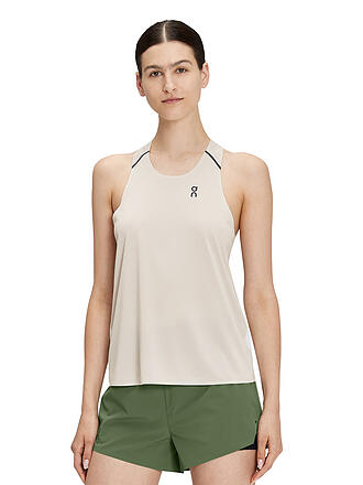 ON | Damen Lauftank Tank-T | beige