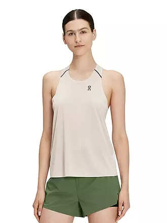 ON | Damen Lauftank Tank-T | beige