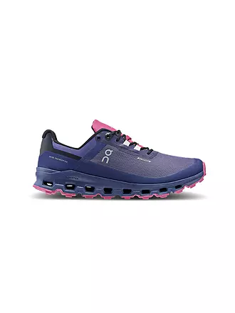 ON | Damen Traillaufschuhe Cloudvista Waterproof FLINT ACAI | lila