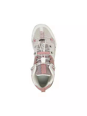 ON | Damen Wanderschuhe Cloudtrax ROSE IVORY | blau