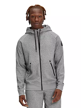 ON | Herren Kapuzenjacke Zipped Hoodie | grau