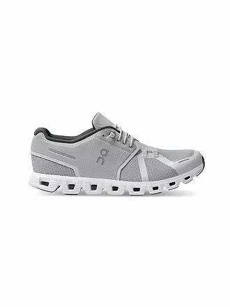 ON | Herren Laufschuhe Cloud 5 BLACK / WHITE | grau