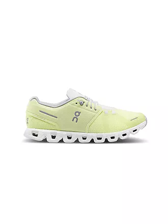 ON | Herren Laufschuhe Cloud 5 GLACIER / WHITE | gelb