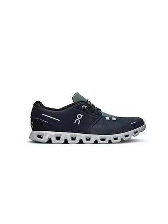 ON | Herren Laufschuhe Cloud 5 MIDNIGHT NAVY | grau