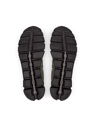 ON | Herren Laufschuhe Cloud 5 Waterproof ALL BLACK | olive