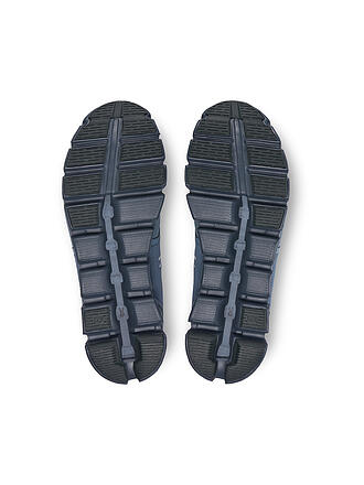 ON | Herren Laufschuhe Cloud 5 Waterproof ALL BLACK | blau