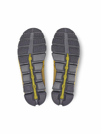 ON | Herren Laufschuhe Cloud 5 Waterproof METAL NAVY | gelb