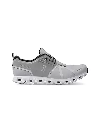 ON | Herren Laufschuhe Cloud 5 Waterproof METAL NAVY | grau