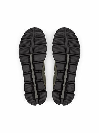 ON | Herren Laufschuhe Cloud 5 Waterproof OLIVE / BLACK | grau
