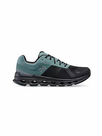 ON | Herren Laufschuhe Cloudrunner Waterproof  BLACK TIDE | blau