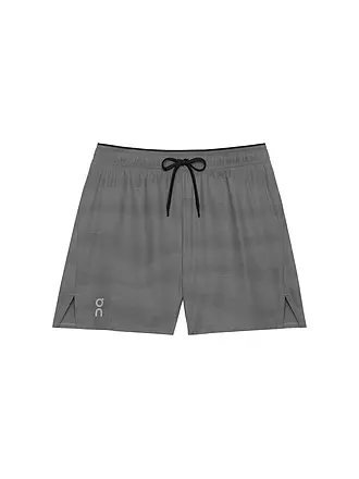 ON | Herren Laufshort Trail | grau