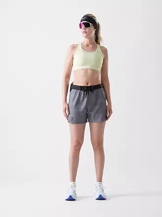 ON | Herren Laufshort Trail | grau