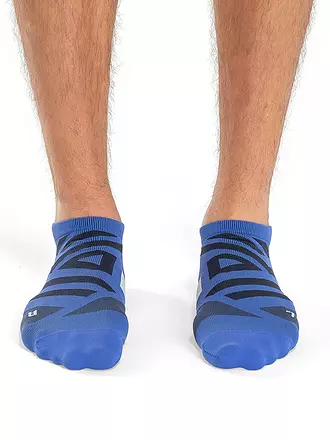 ON | Herren Laufsocken Performance Low Sock | blau