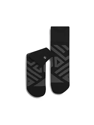 ON | Herren Laufsocken Performance Mid | schwarz