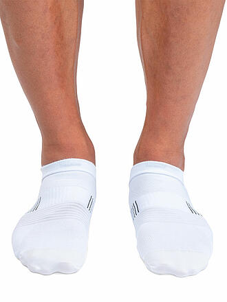 ON | Herren Laufsocken Ultralight Mid | weiss