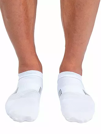 ON | Herren Laufsocken Ultralight Mid | weiss